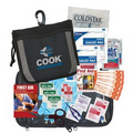 First Aid Kit w/ Multi Pocket Nylon Case